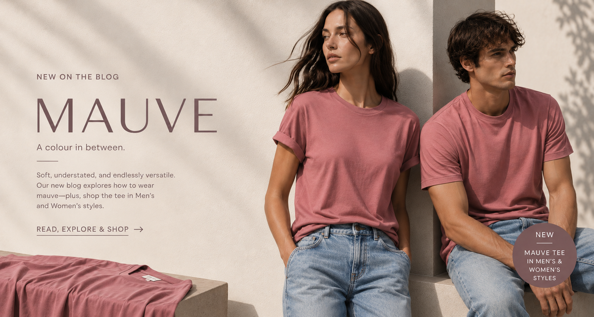Mauve T-Shirts: The Understated Color That Quietly Elevates Every Wardrobe