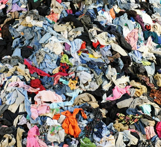 Image of Landfill of Clothing