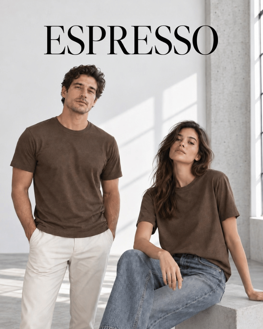 How to Style an Espresso Brown T-Shirt