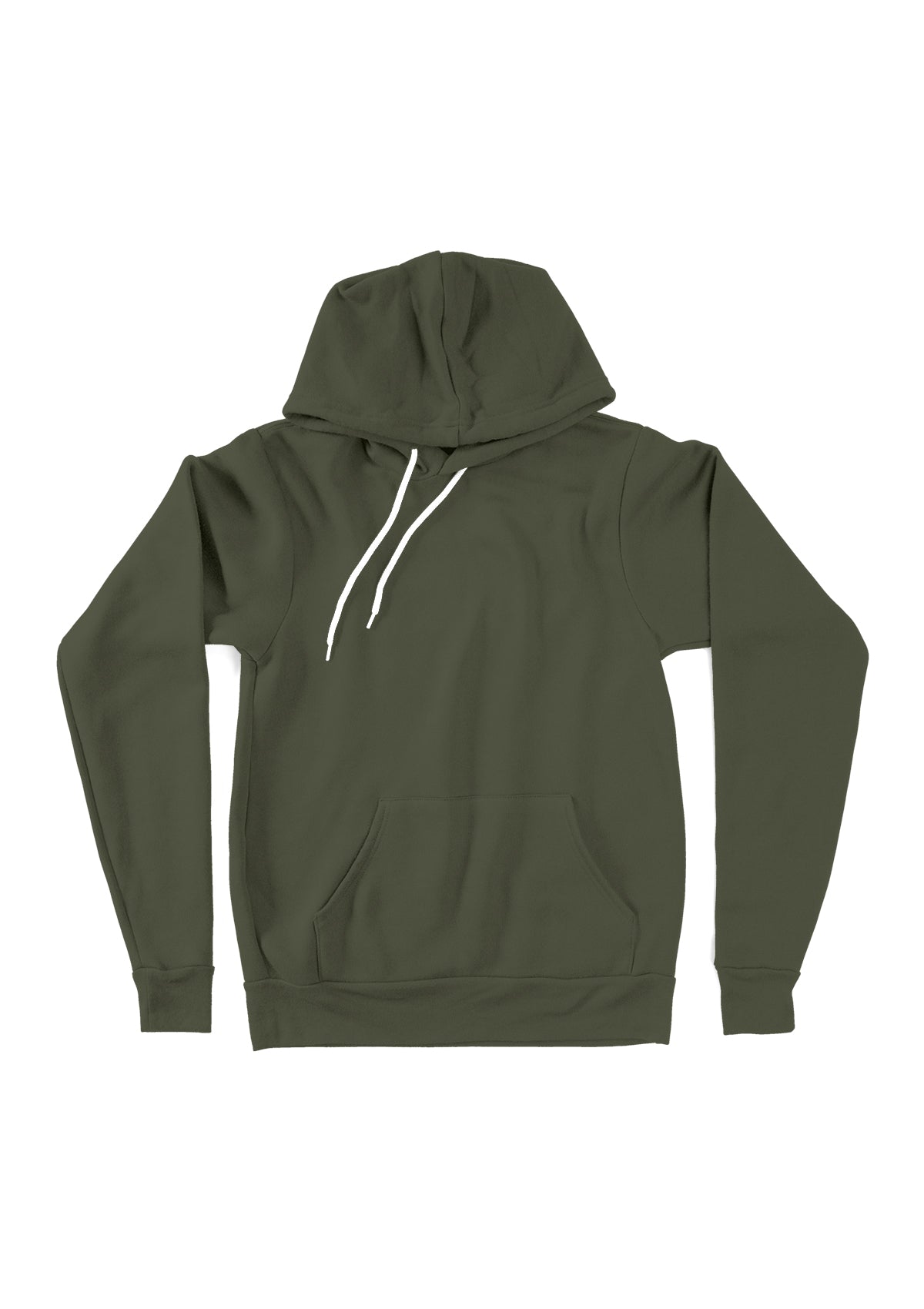 Army green pullover hoodie online