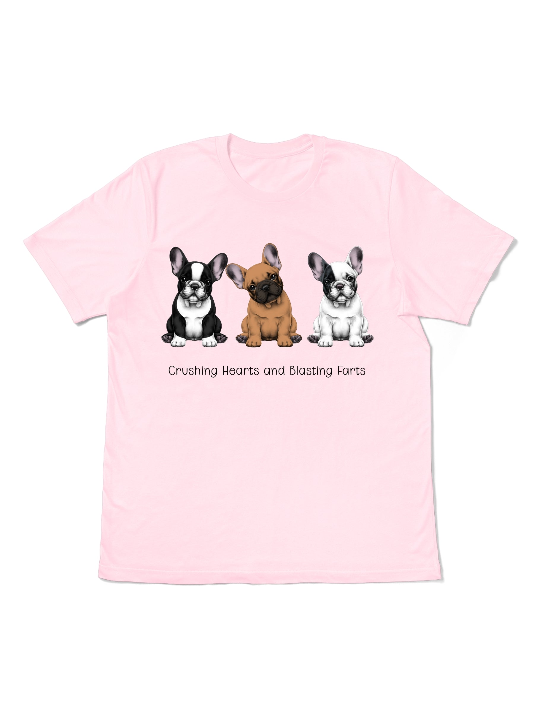 Stealing Hearts & Busting Farts Bulldog T-Shirt