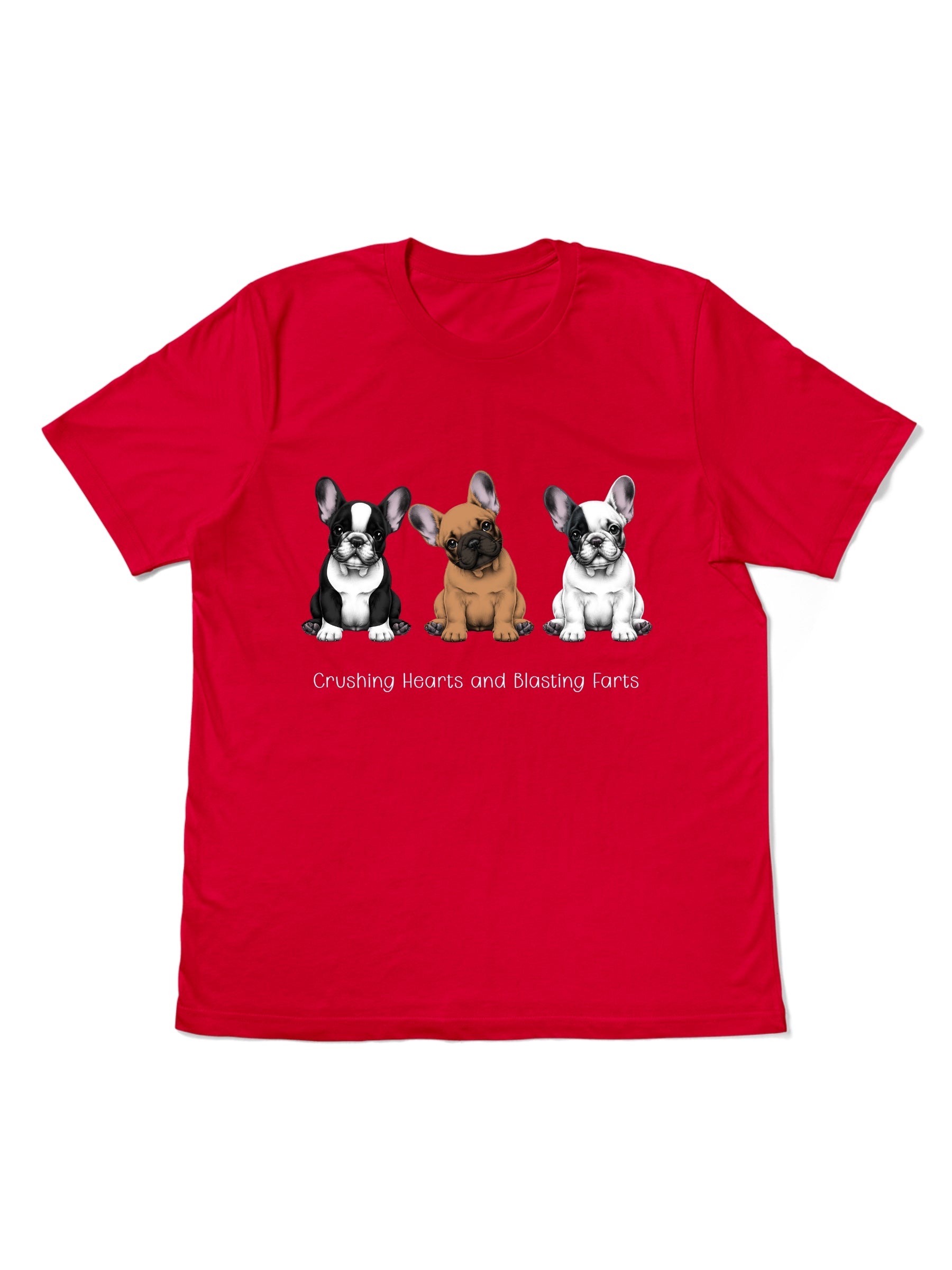 Stealing Hearts & Busting Farts Bulldog T-Shirt
