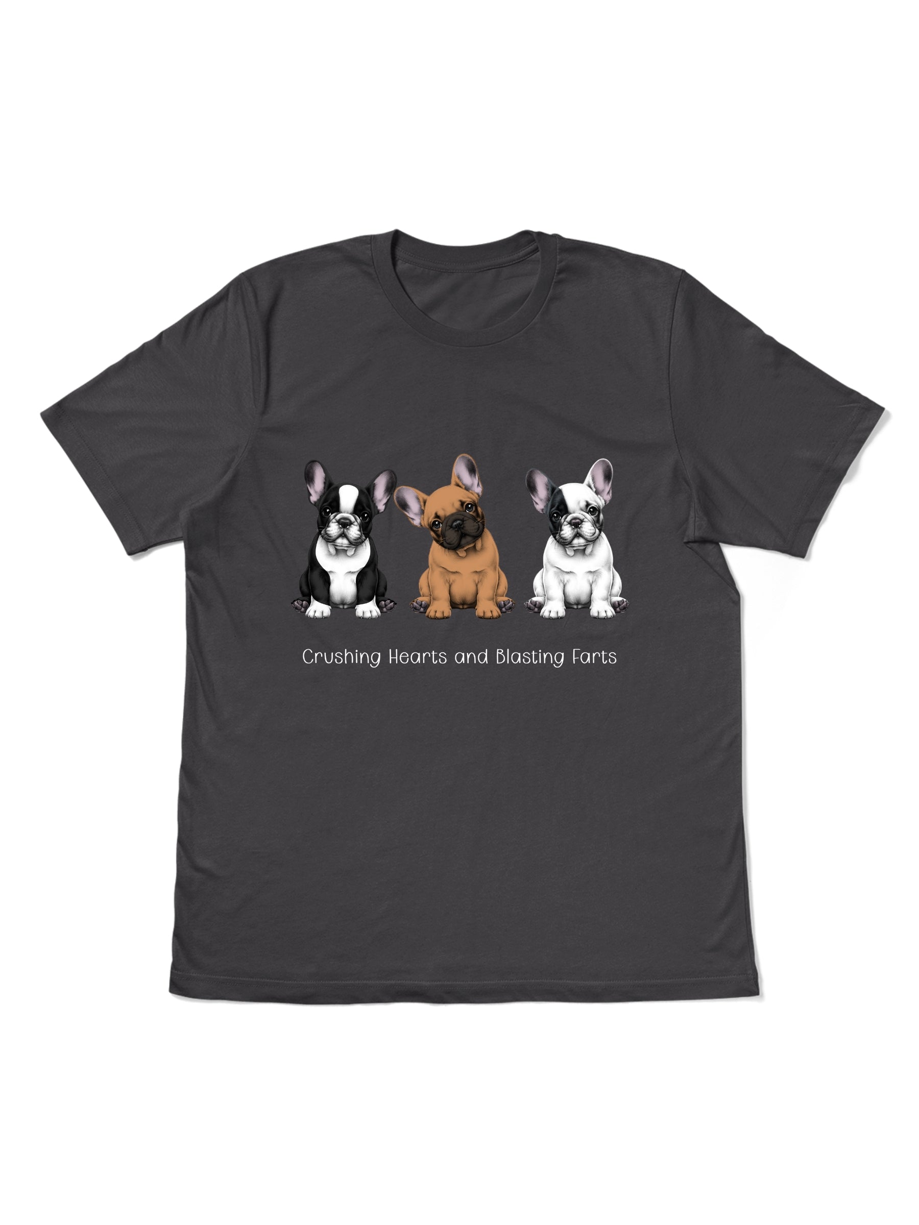 Stealing Hearts & Busting Farts Bulldog T-Shirt