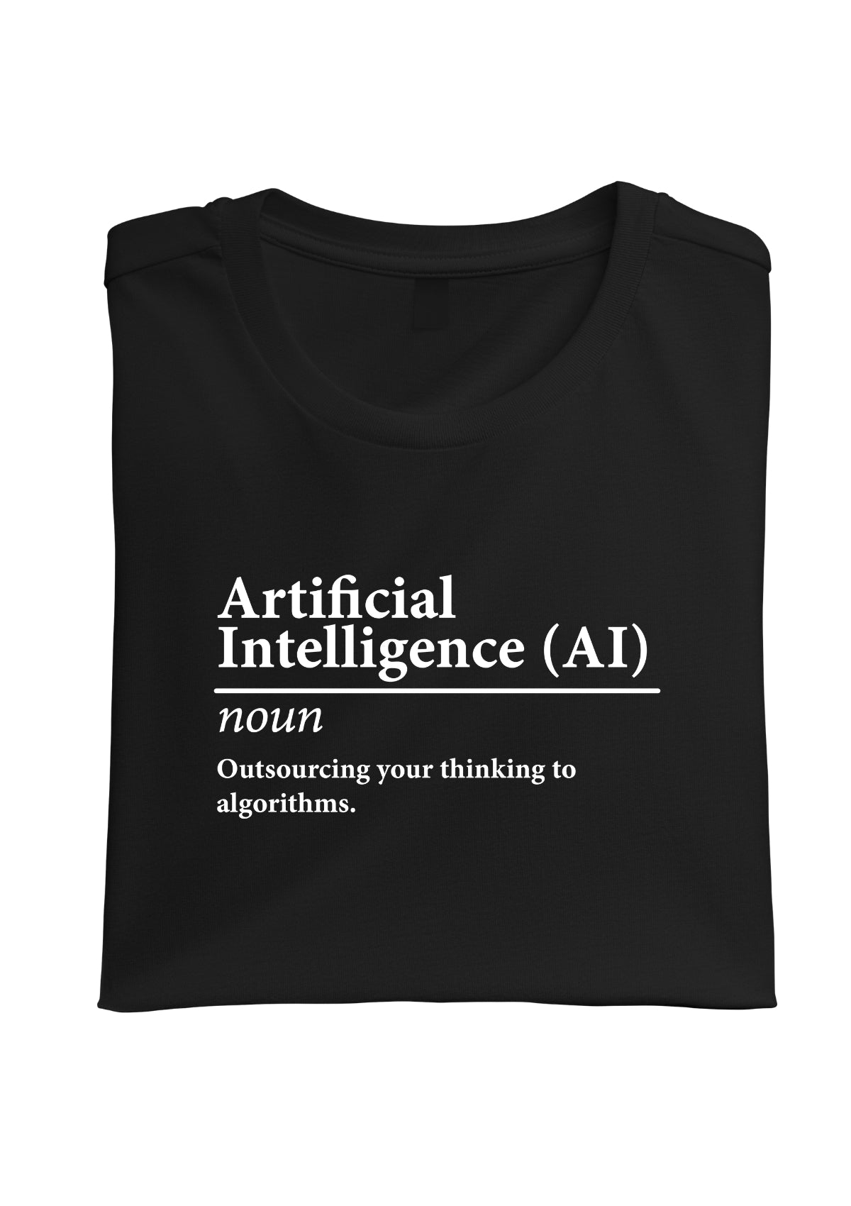 Women’s AI Definition Graphic Tee – Outsmarting Algorithms