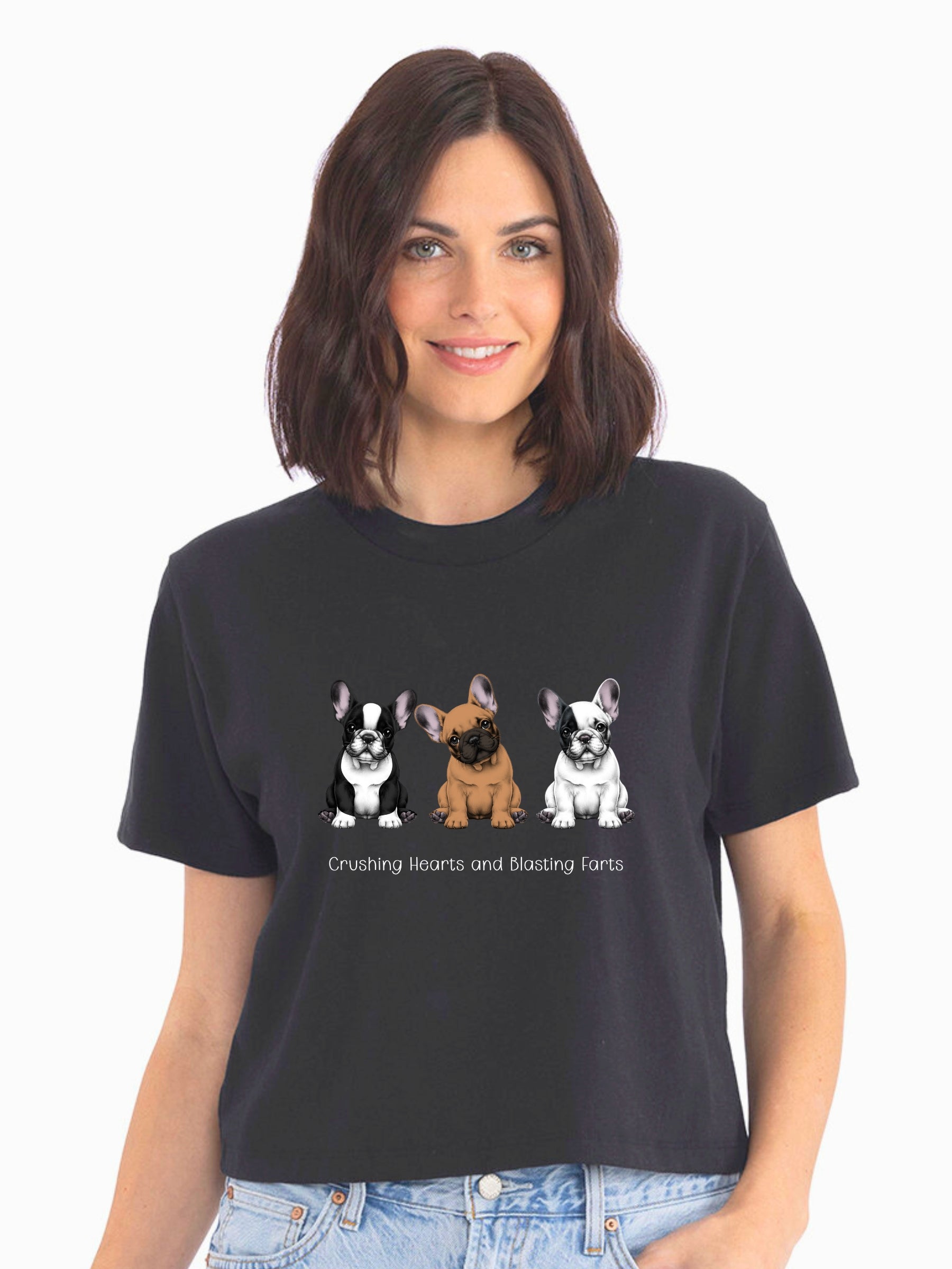 Stealing Hearts & Busting Farts Bulldog T-Shirt