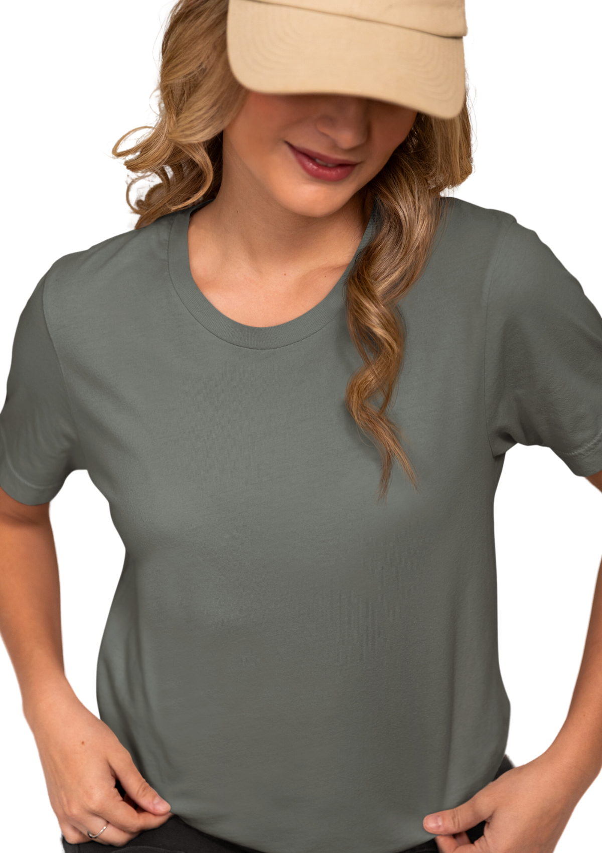 NEW Women's Original Boyfriend Style T-Shirt - Blue Storm
