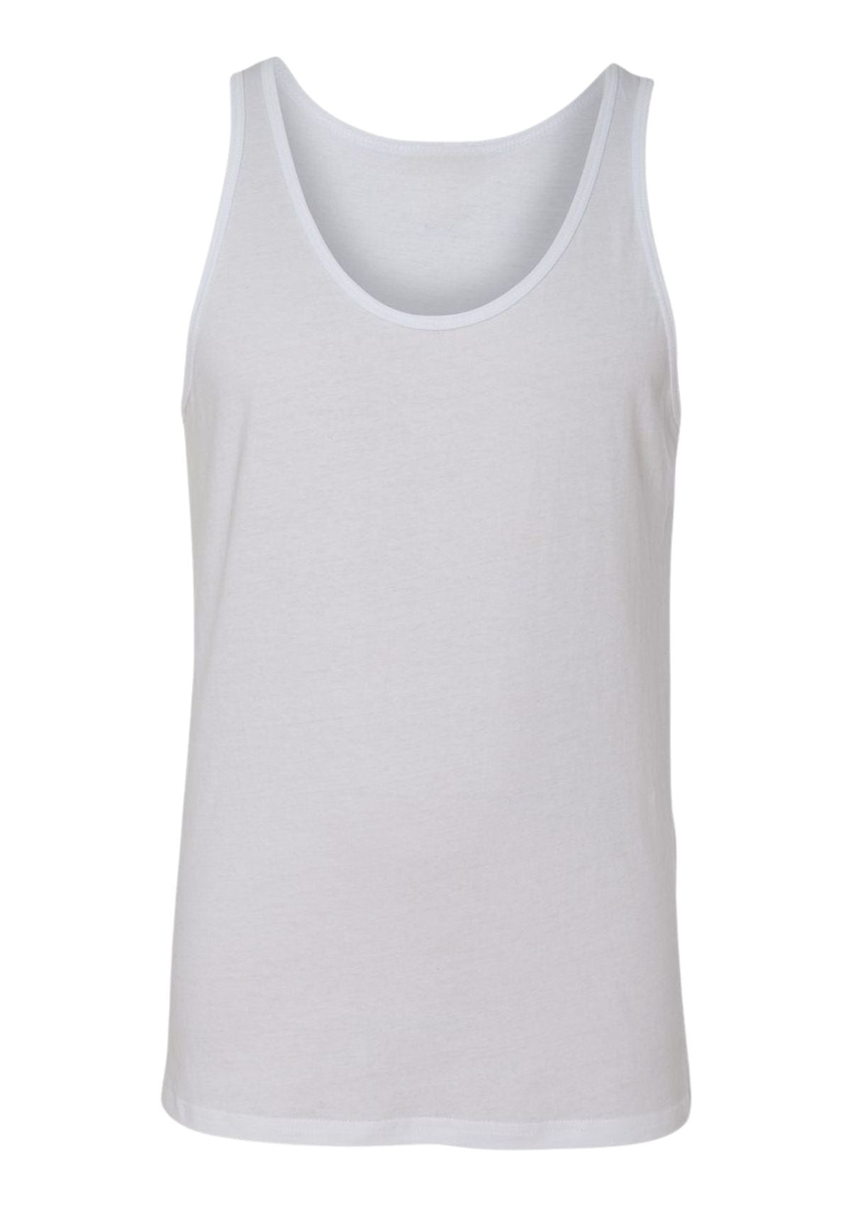 White undershirt - front view