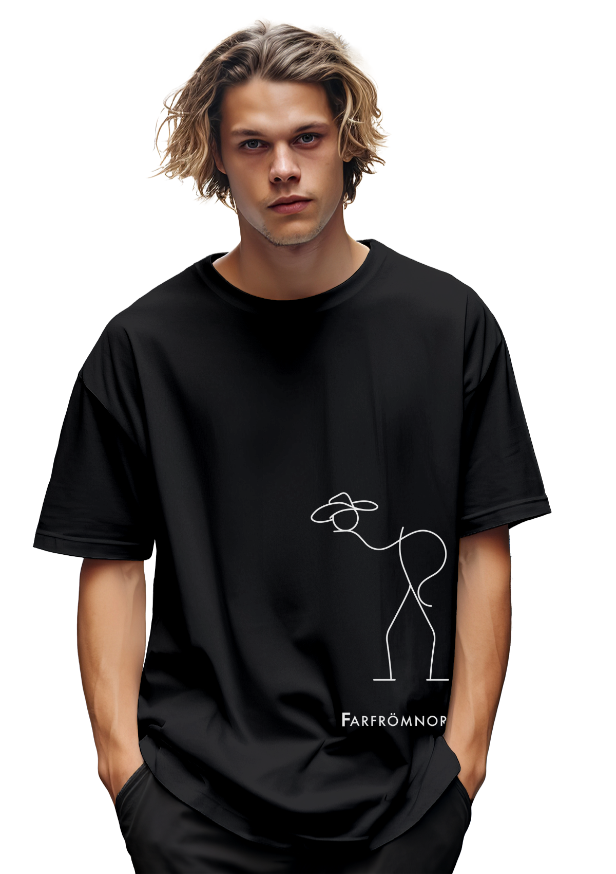 Far From Normal Cowboy Tee – Minimalist Western Vibes