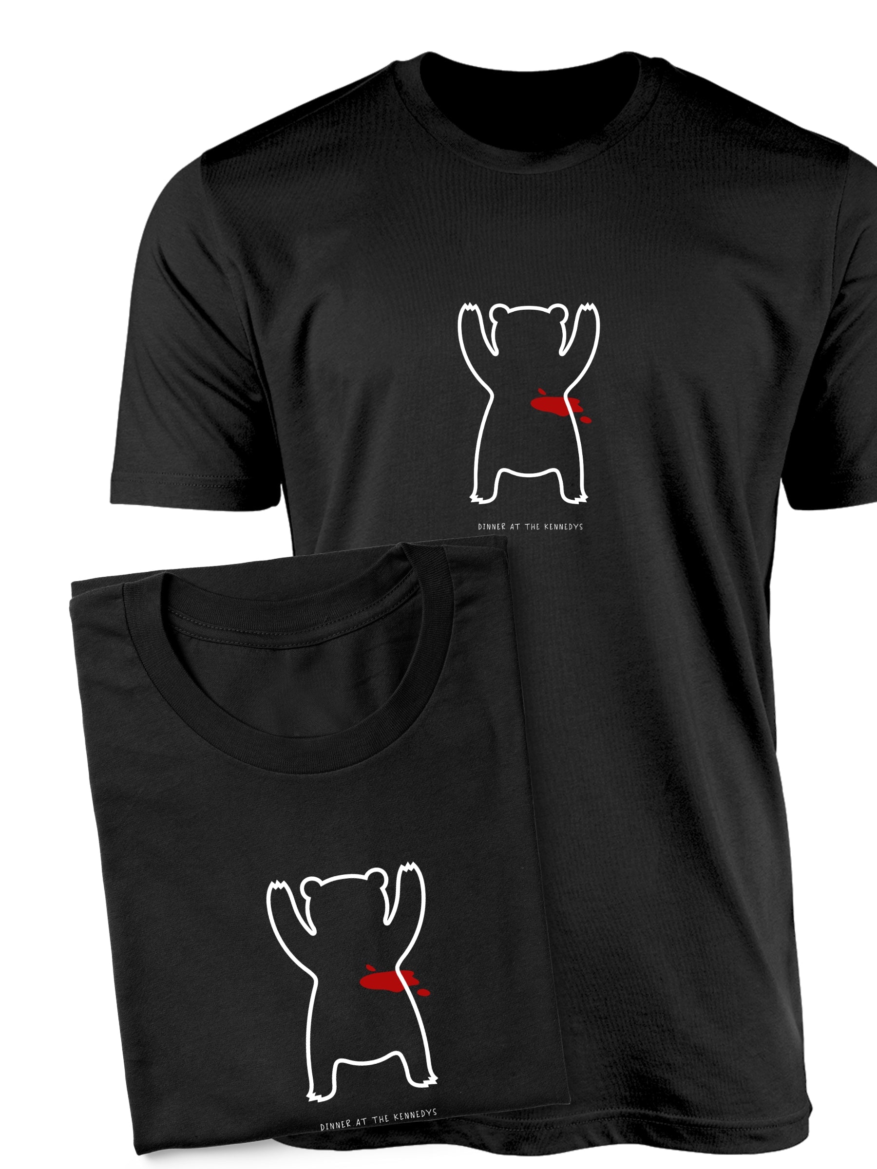 Dinner at the Kennedys - Bear Roadkill T-Shirt
