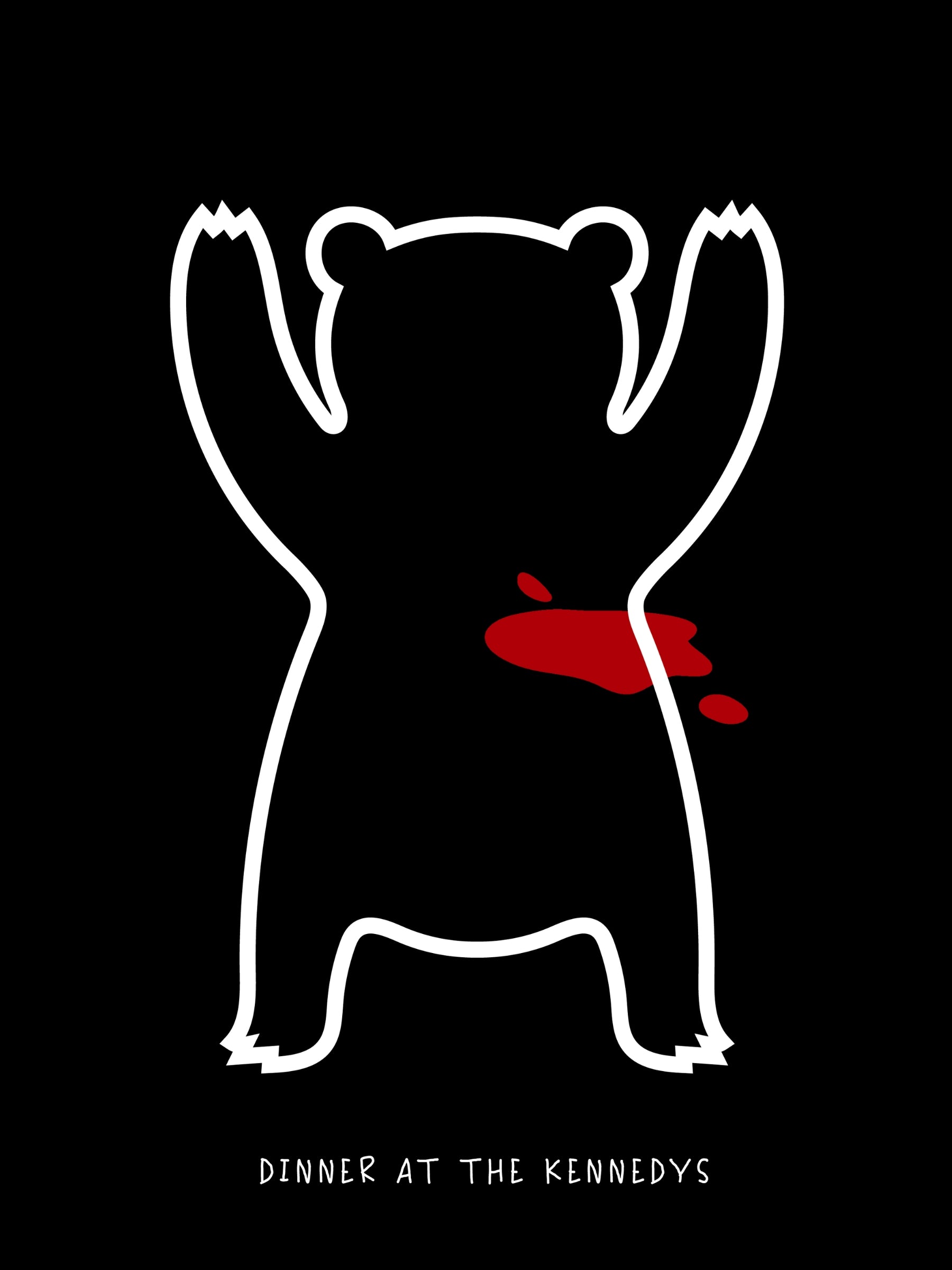 Dinner at the Kennedys - Bear Roadkill T-Shirt