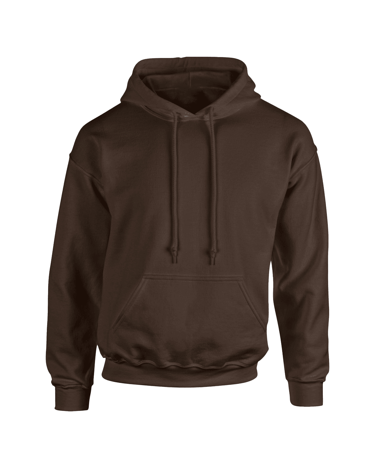 Chocolate Brown Unisex Really Big Pullover Hoodies - Perfect TShirt Co