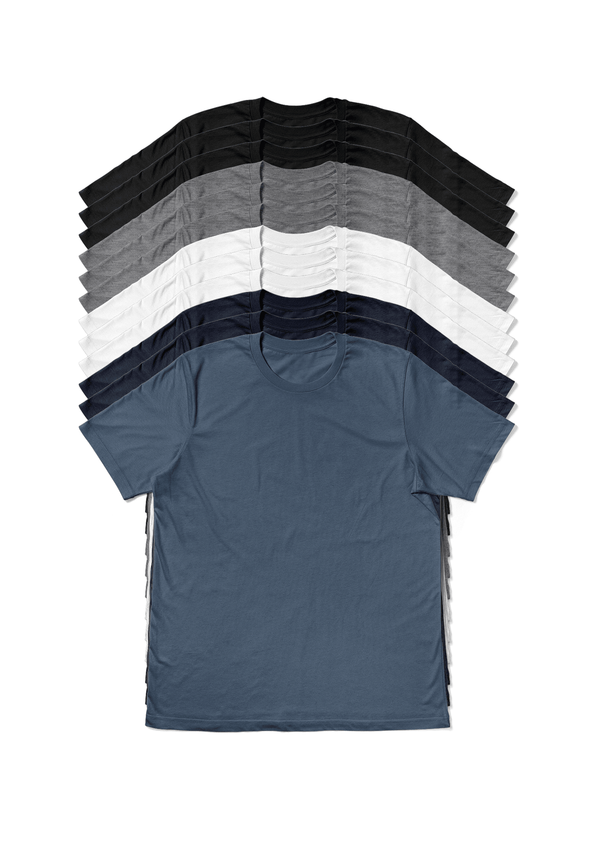 Essential 12: Men's Luxury T-Shirt Collection - Perfect TShirt Co