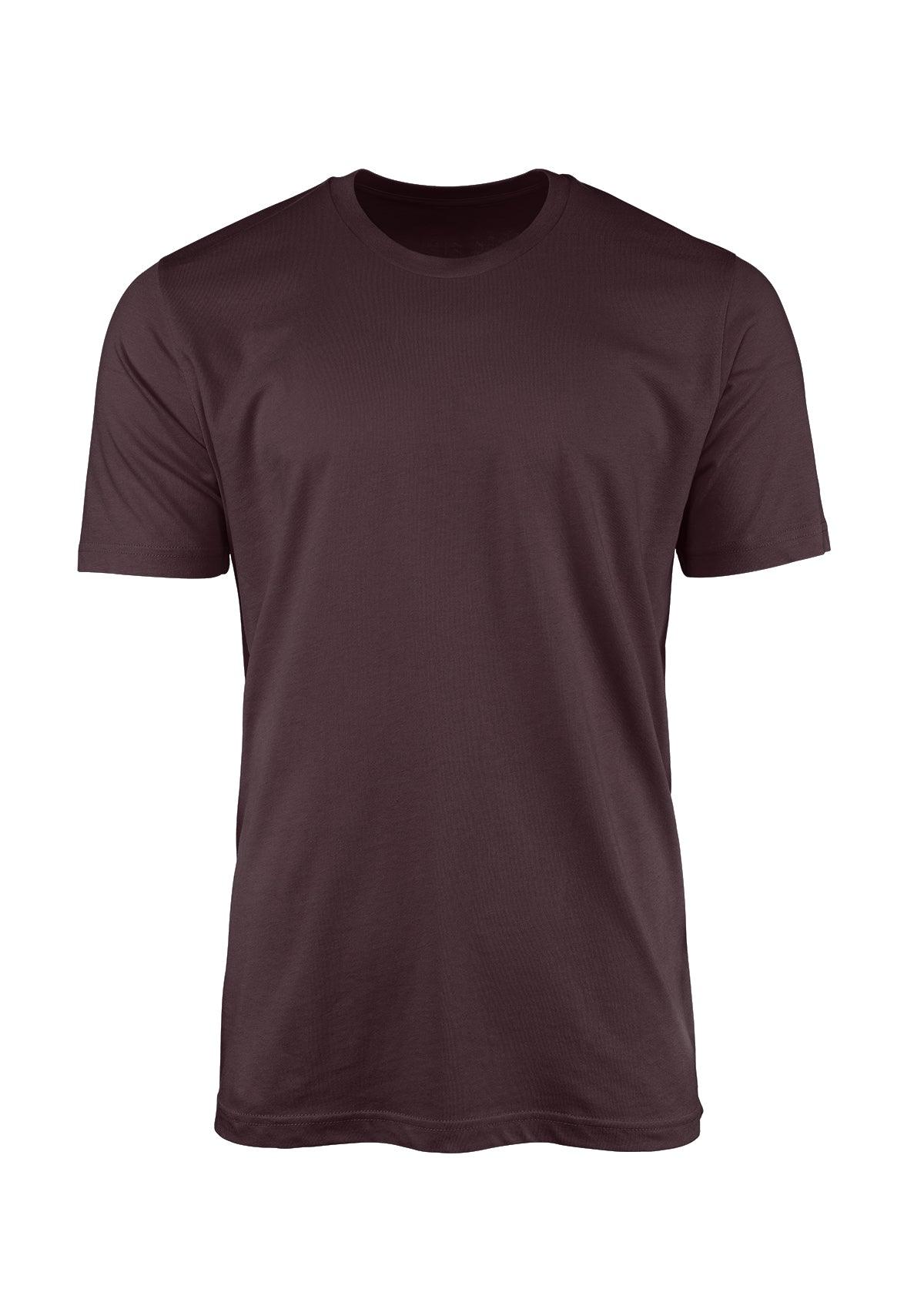 Perfect TShirt Co Womens Original Boyfriend T-Shirt - Mulled Maroon Red - Perfect TShirt Co