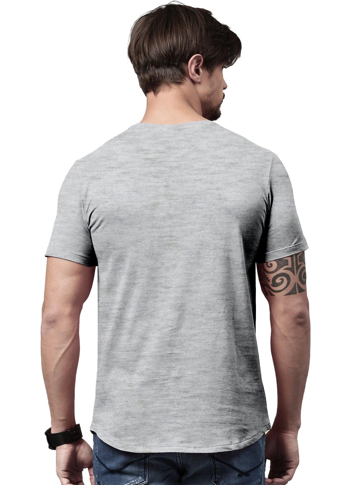 Mens T-Shirt Short Sleeve Crew Neck Ash Gray Heather - Perfect TShirt Co