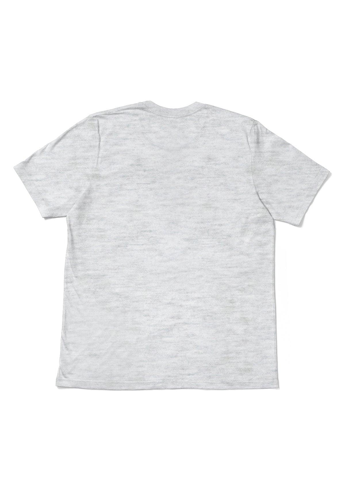 Mens T-Shirt Short Sleeve Crew Neck Ash Gray Heather - Perfect TShirt Co