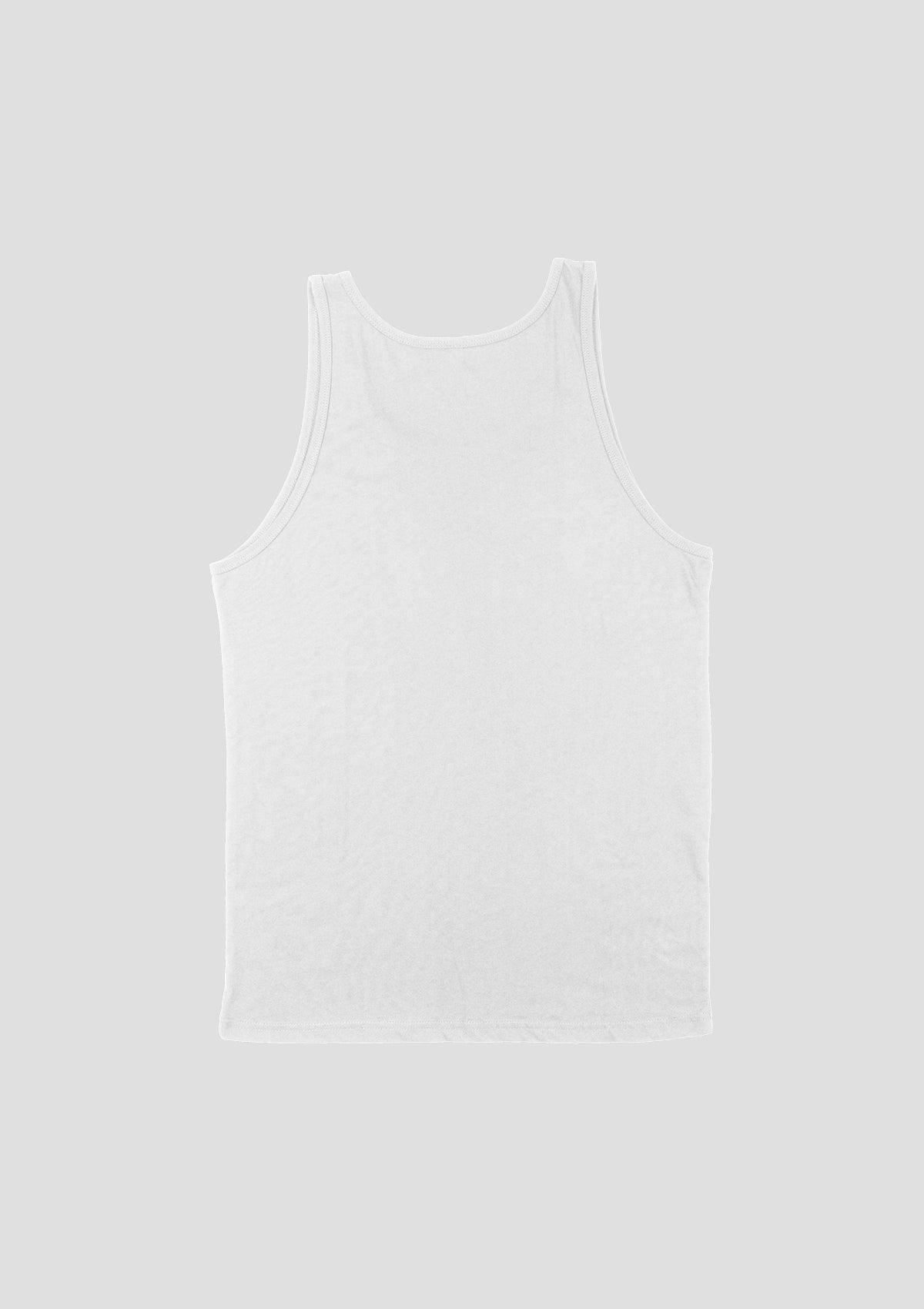 Mens Tank T-Shirts Clean Cotton White - Perfect TShirt Co