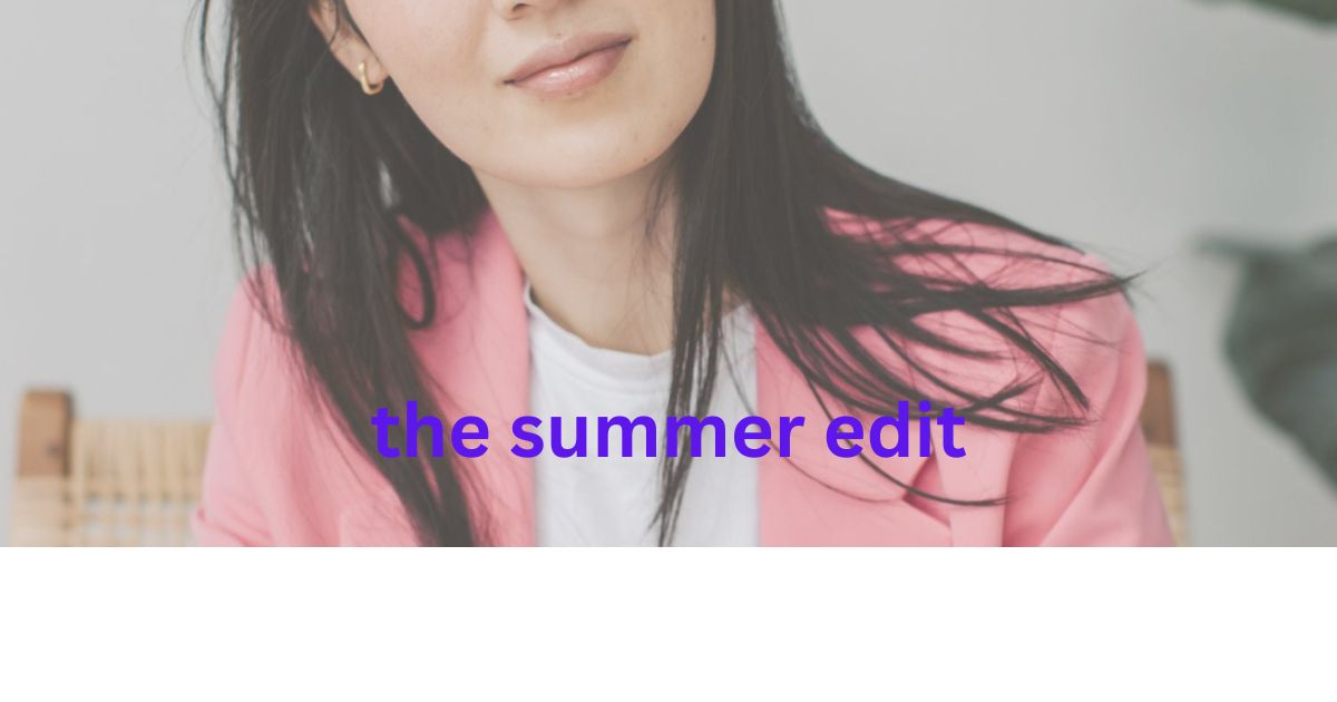 girl wearing a white t-shirt under a pint blazer - trendy work outfit