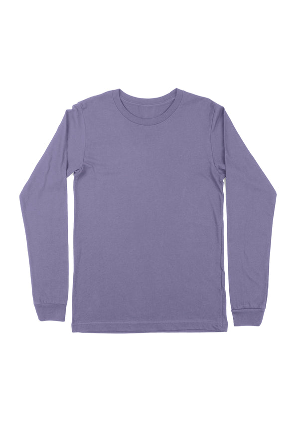 Dark Lavender Long Sleeve T-Shirt