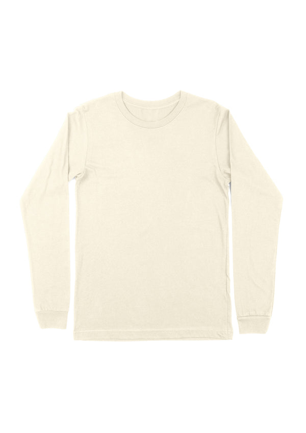 Natural Long Sleeve T-Shirt – Classic Comfort