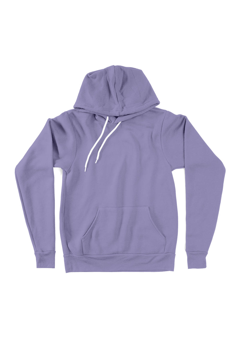 Unisex Sponge Fleece Pullover Hoodie Dark Lavender