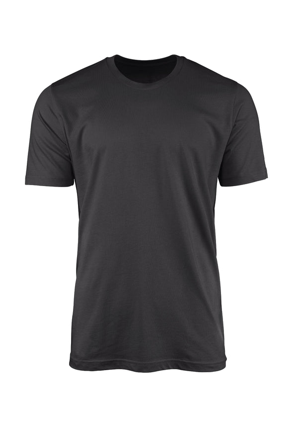 short sleeve crew neck t-shirt midnight gray