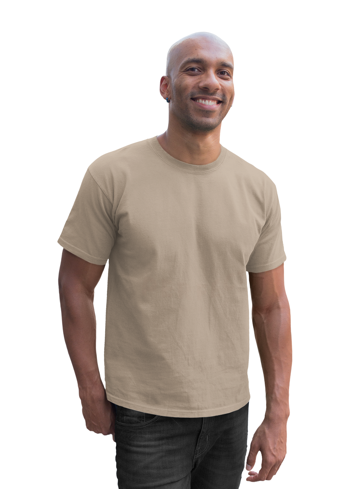 Men's 3-Pack Timberland Tees - Airlume Cotton Crew Neck