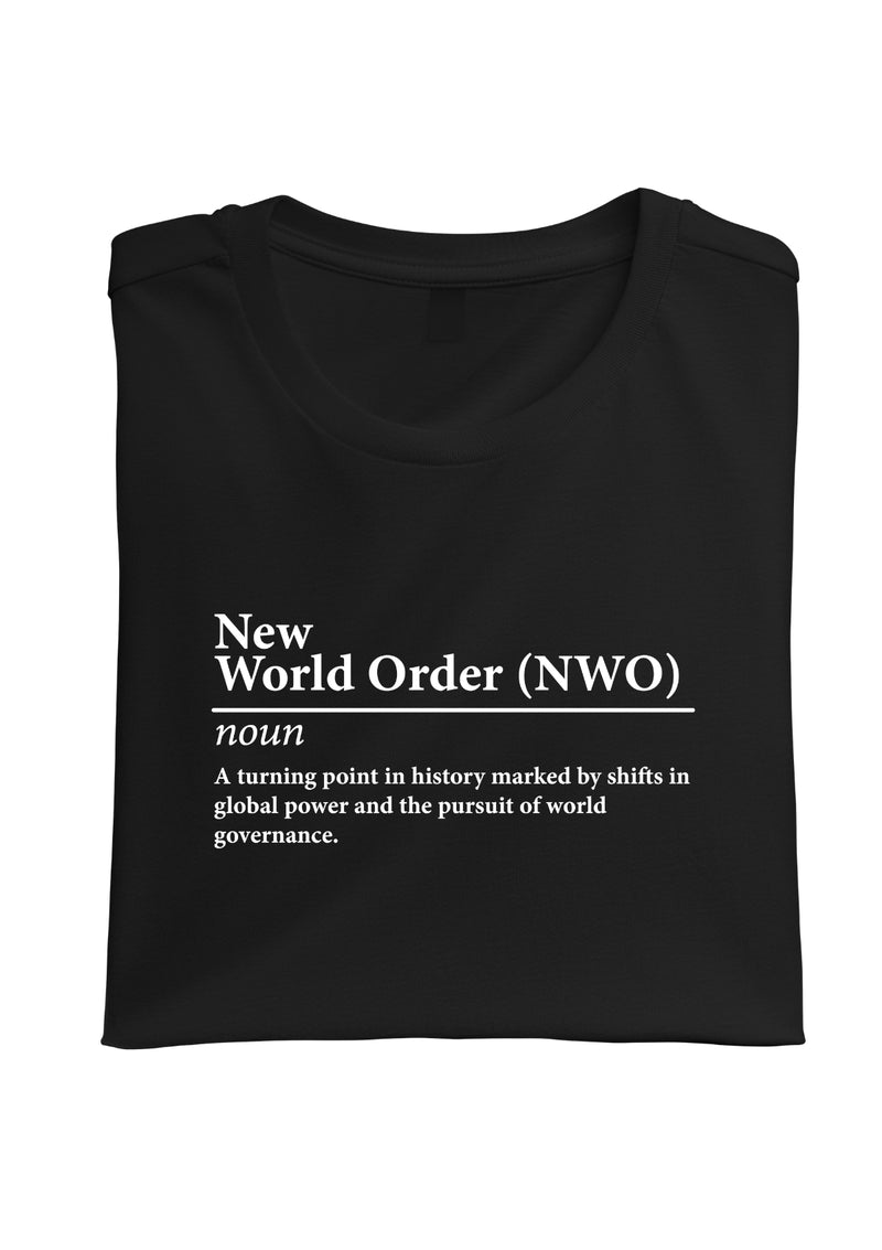 New World Order (NWO) Graphic T-Shirt - Cool Statement Tee for Men