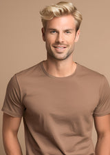 Mocha Mousse Men's Tee: Embrace the Pantone 2025 Color