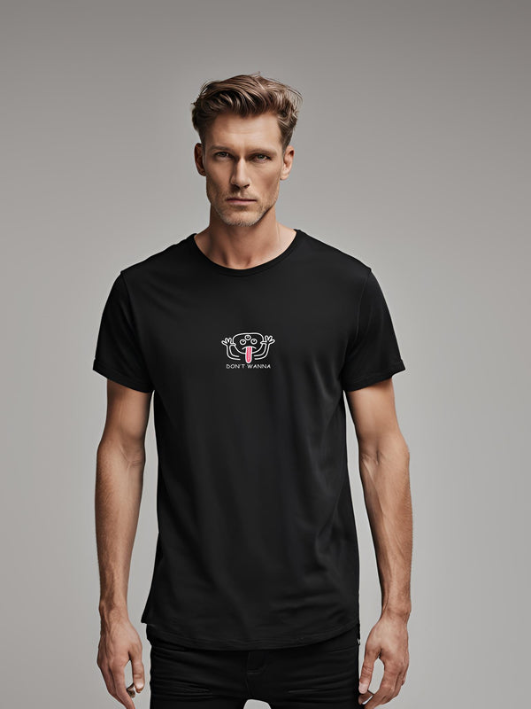 Don’t Wanna Graphic Tee – Moody, Bold & Kinda Over It