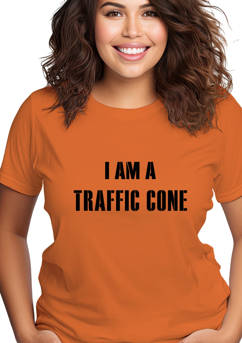 I Am a Traffic Cone" Graphic Tee