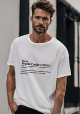 New World Order (NWO) Graphic T-Shirt - Cool Statement Tee for Men