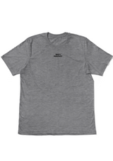 Men's Gray Crew Neck T-Shirt - 100% Perfect Collection - Fashion Fit