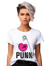 Punk Women’s Graphic Tee: A Heart with Edge & Attitude