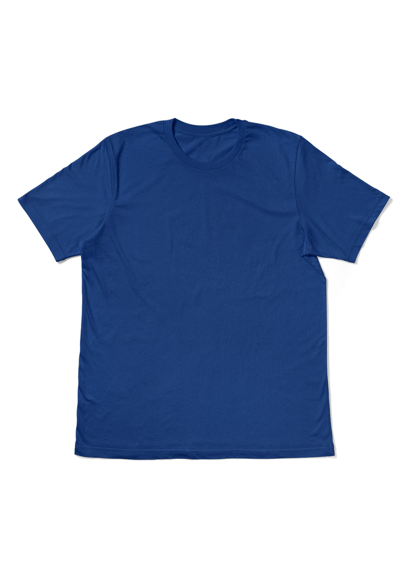 Big & Tall Men's Short Sleeve Crew Neck T-Shirt Royal Blue