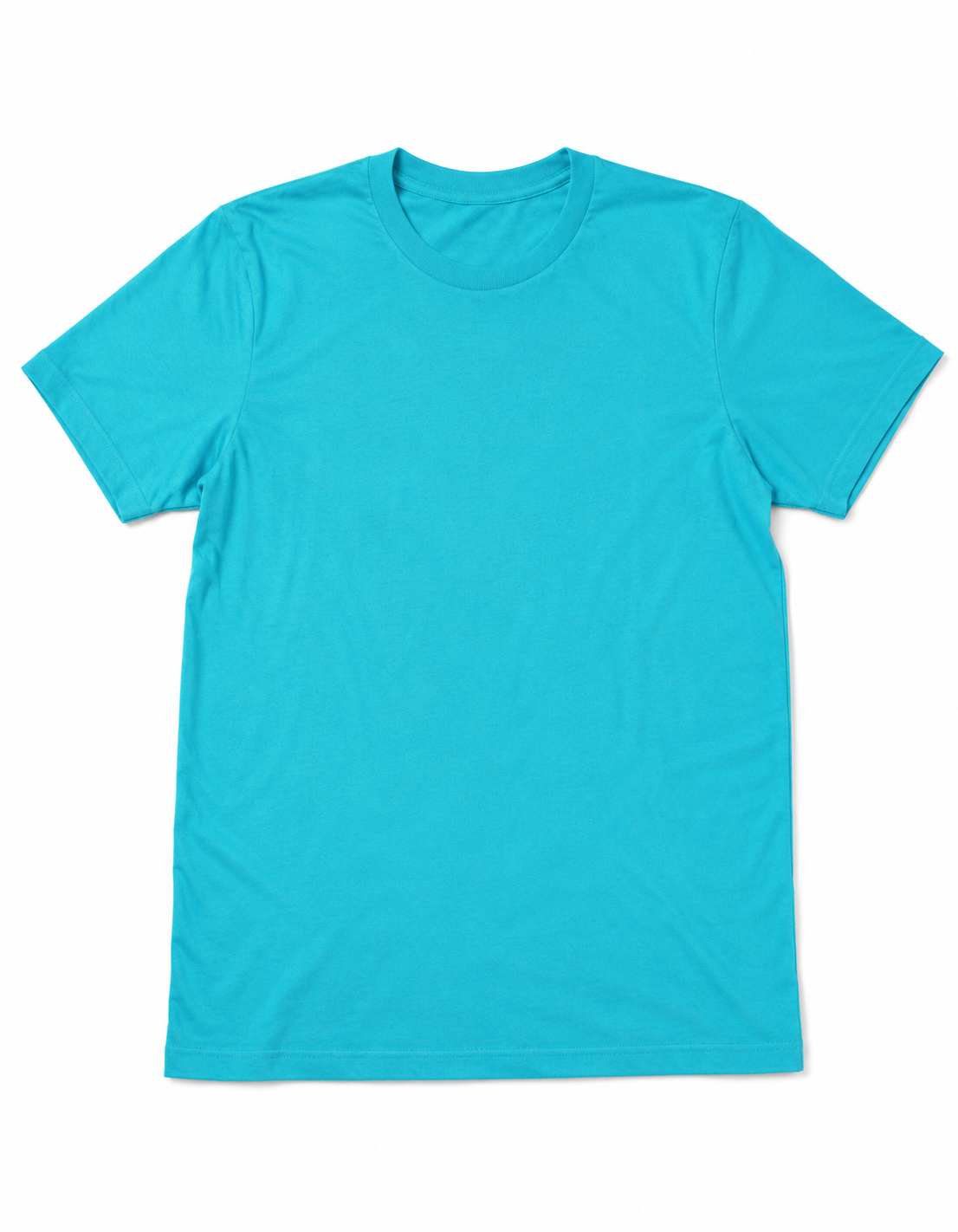 Men's Turquoise Classic Fit T-Shirt
