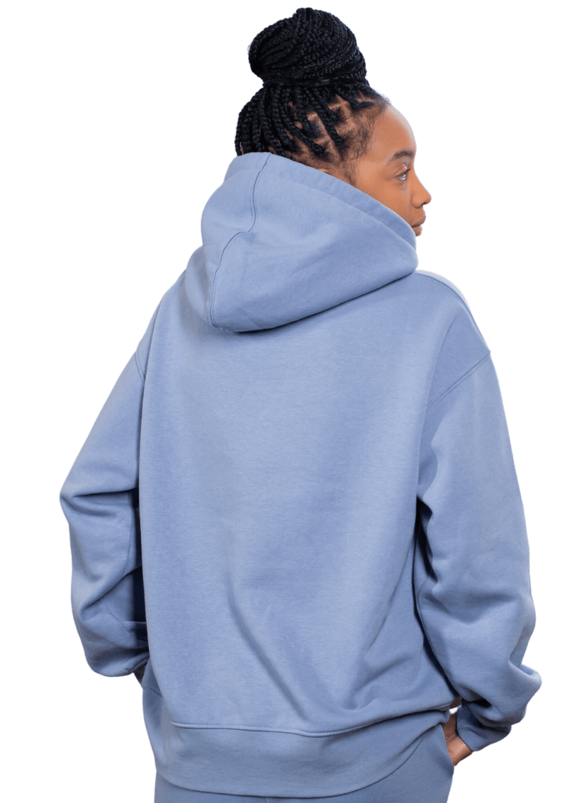 Baby Blue Unisex Really Big Pullover Hoodies - Perfect TShirt Co