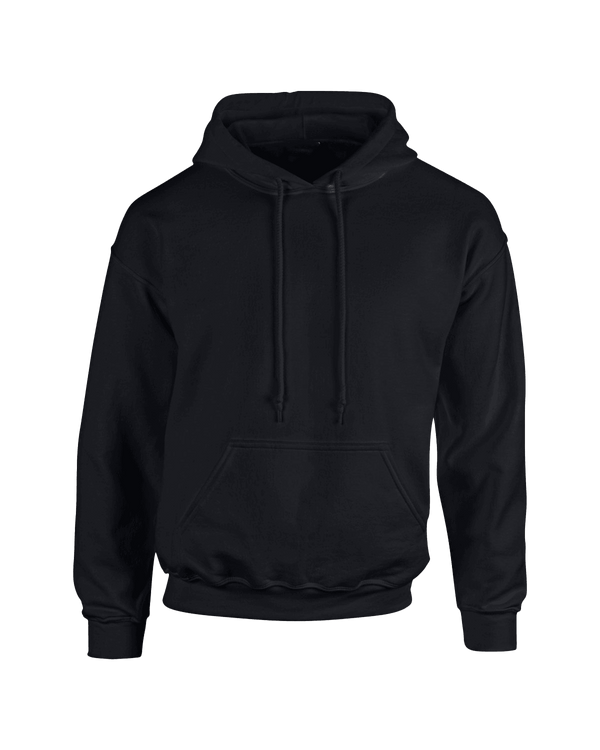 Black Unisex Really Big Pullover Hoodies - Perfect TShirt Co