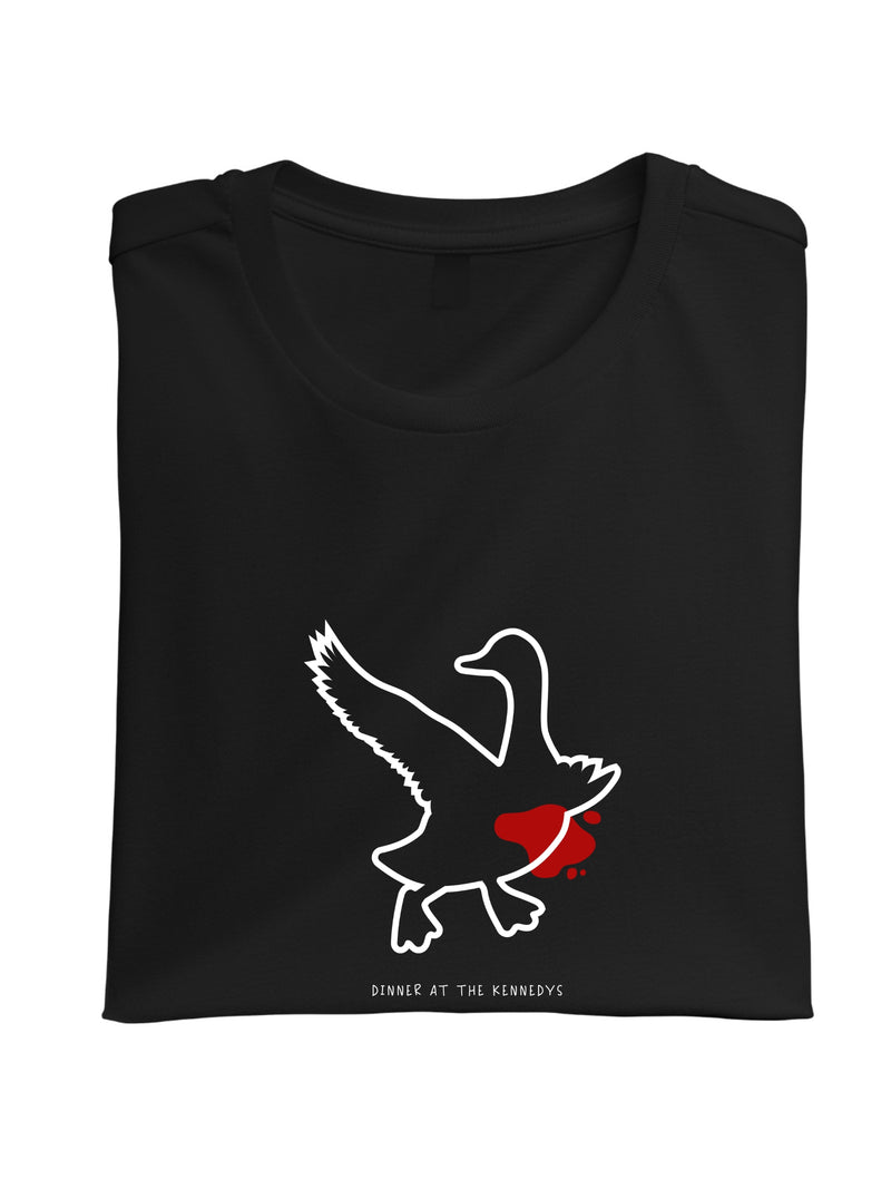 Dinner at the Kennedys - Duck Roadkill T-Shirt – Funny Hunting & BBQ Tee – Dinner at the Kennedys