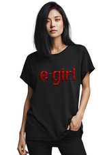 Gothic E-Girl T-Shirt – Gory 3D and 2D Editions