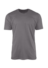 Men's Big & Tall Crew Neck T-Shirt - Gray - Perfect TShirt Co