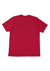 Men's Big & Tall Crew Neck T-Shirt - Red - Perfect TShirt Co