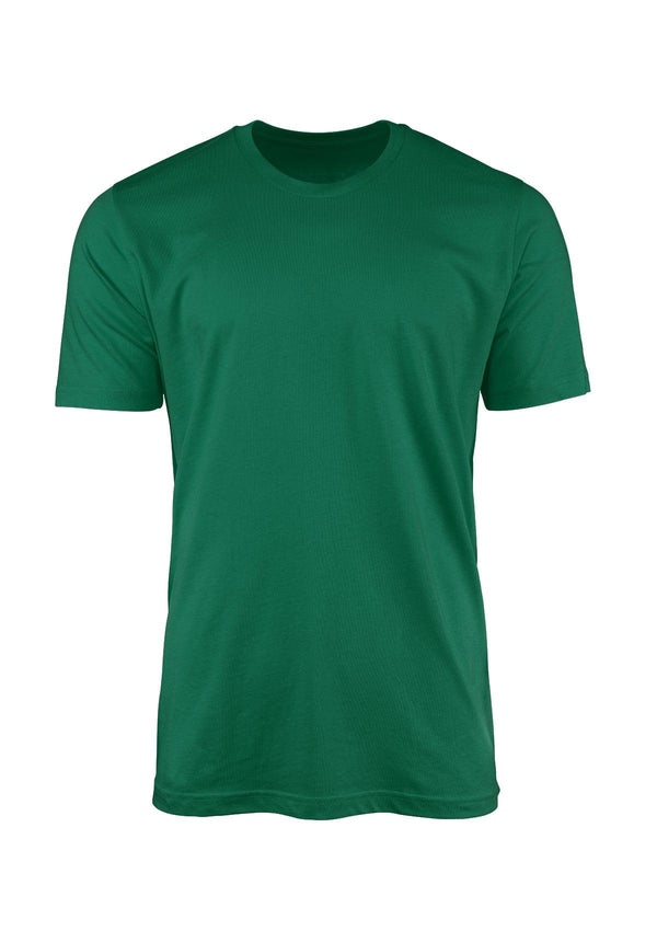 Men's T-Shirt Short Sleeve Crew Neck Kelly Green - Perfect TShirt Co