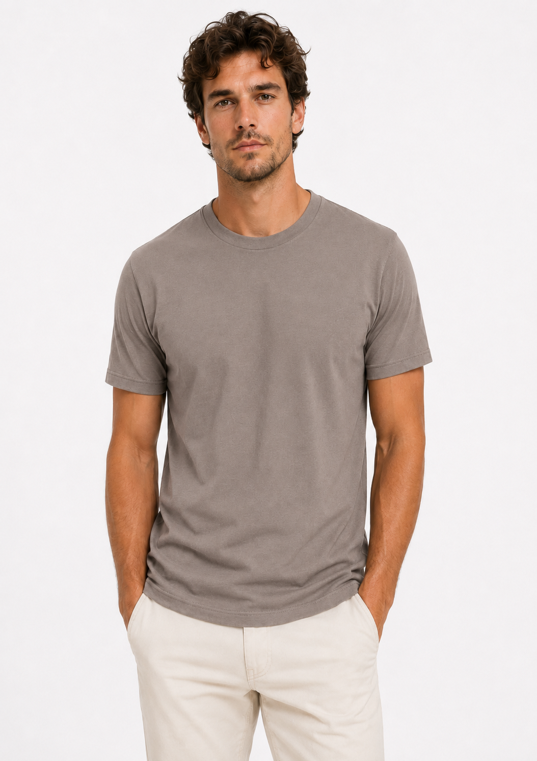 Men's Stone Classic Fit T-Shirt