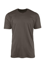 Mens T-Shirt Short Sleeve Crew neck Asphalt Gray - Perfect TShirt Co