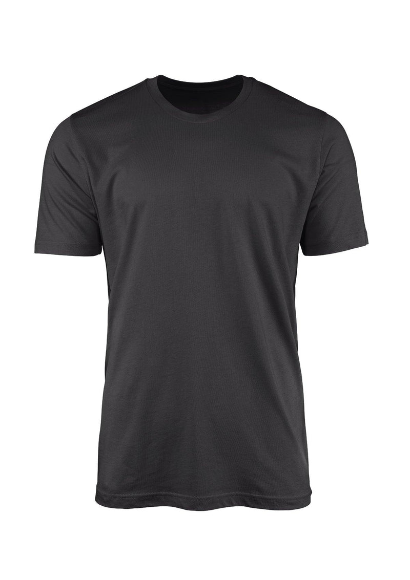 Mens T-Shirt Short Sleeve Crew Neck Midnight Gray - Perfect TShirt Co