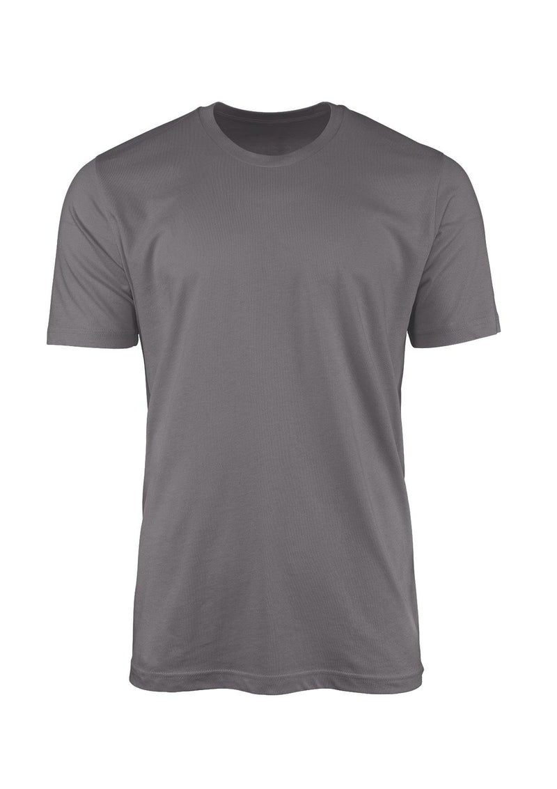 Mens T-Shirt Short Sleeve Crew Neck Storm Gray - Perfect TShirt Co