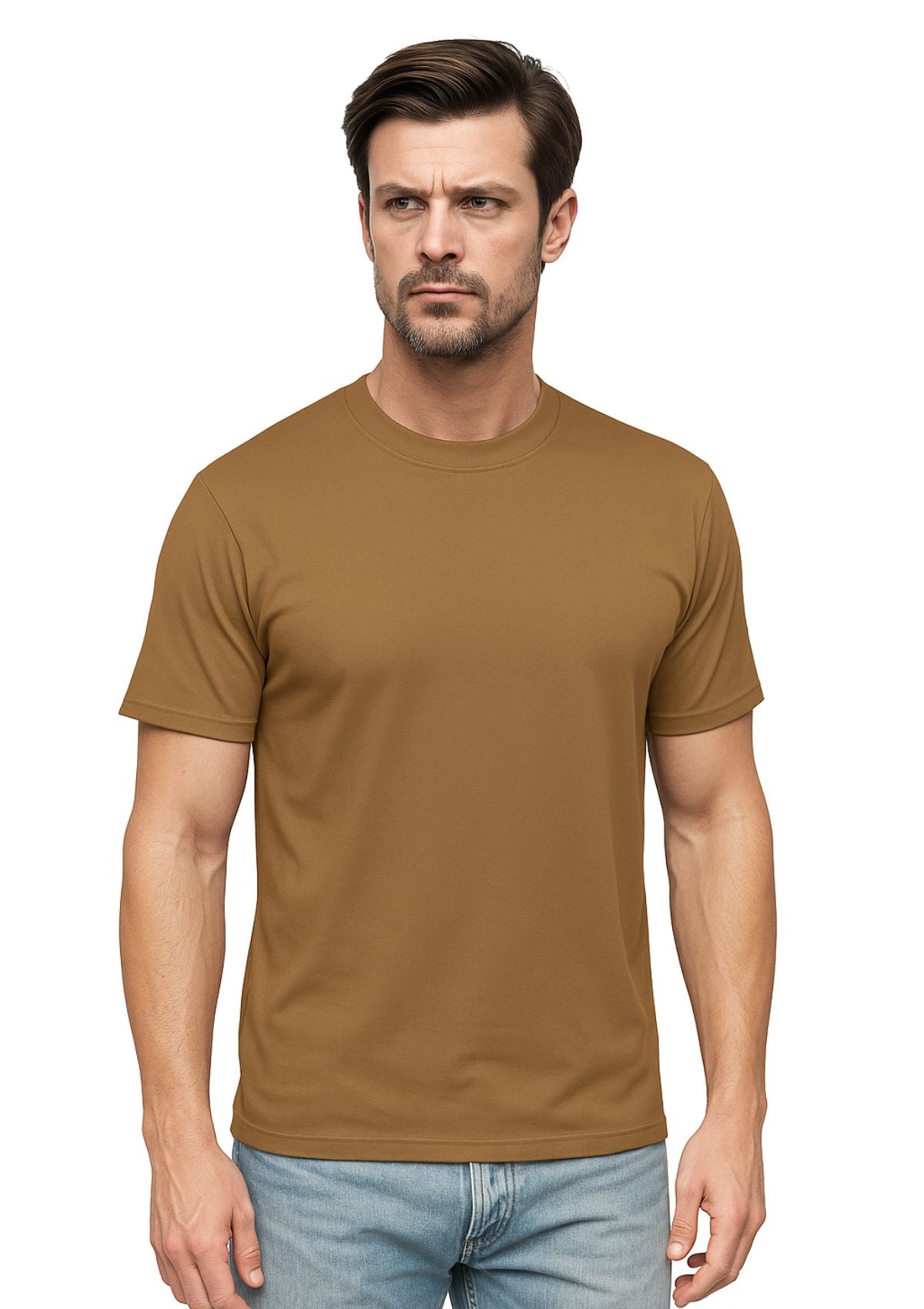 Mocha Mousse Men’s T-Shirt | 100% Airlume Cotton | Made in USA