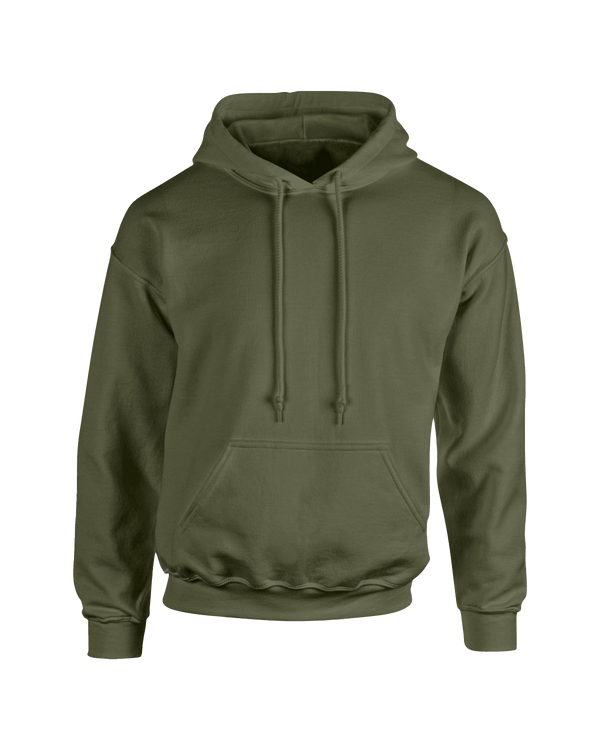 Military Green Unisex Really Big Pullover Hoodies - Perfect TShirt Co