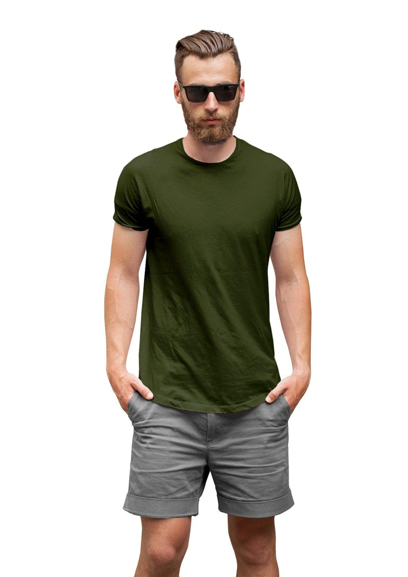 Nature's Harmony: Men's Short Sleeve Crew Neck 3-Pack - Perfect TShirt Co