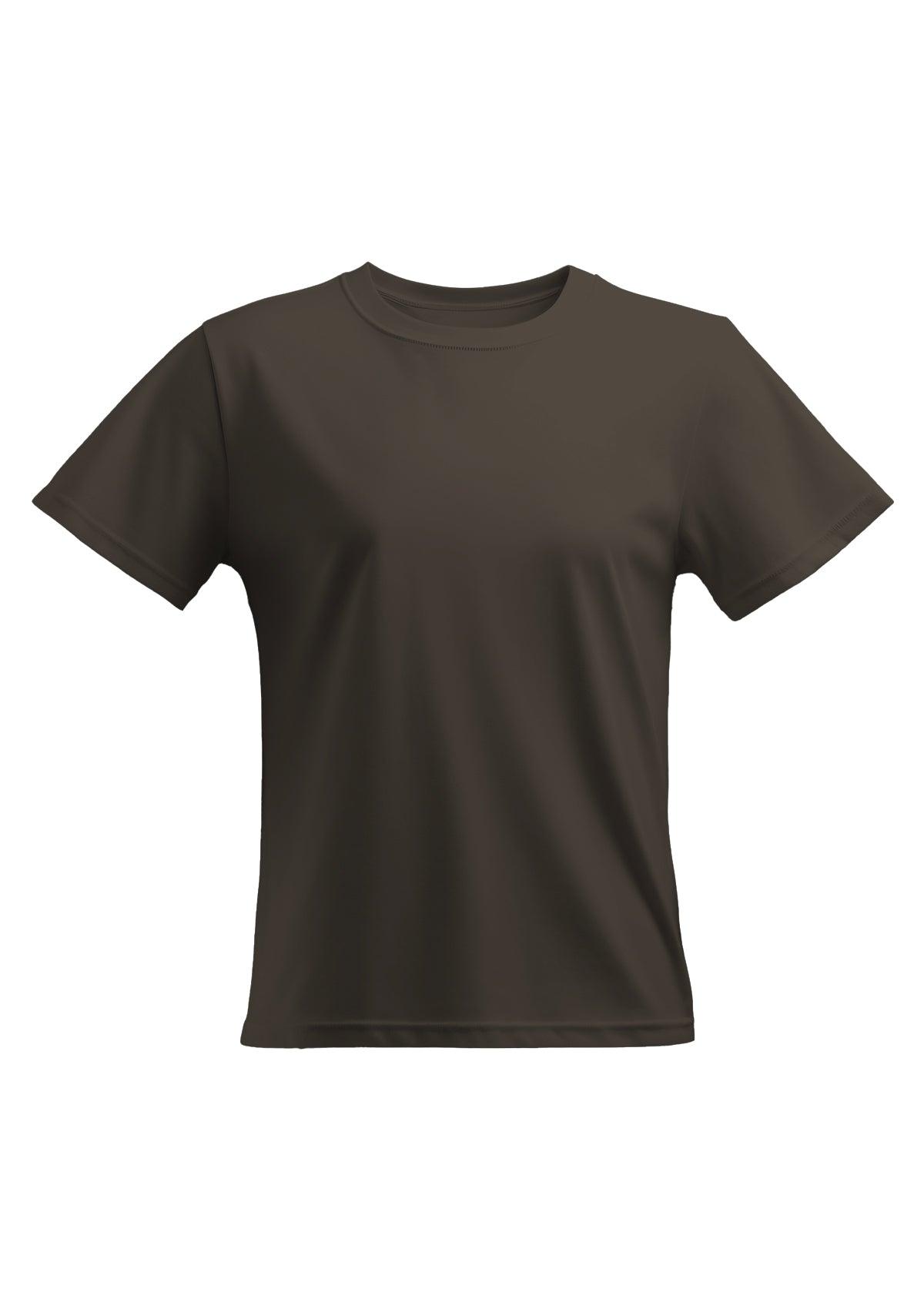 Perfect TShirt Co Women's Short Sleeve Crew Neck Asphalt Gray Relax Fit T-Shirt - Perfect TShirt Co